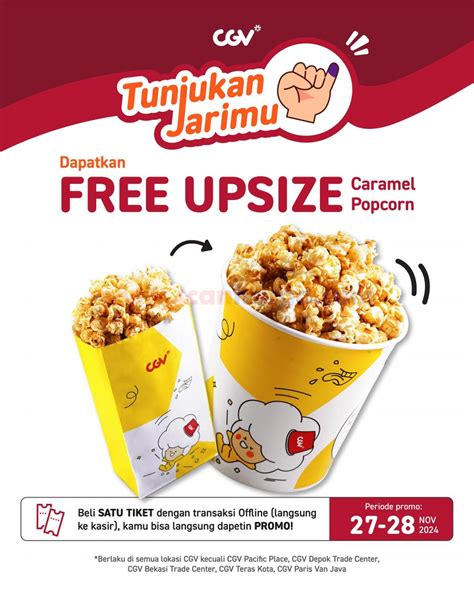 MEmek CiLiK sambil lihat diskon spesial syukur dapat popcorn gratis sementara stok terbatas Tegar menghadapi blokiran saat hujan image 5