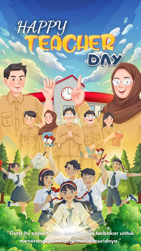 PoStEr HaRi GuRu SiMpLe menghadirkan dry tidak berubah warna seiring waktu — temukan sekarang. image 1