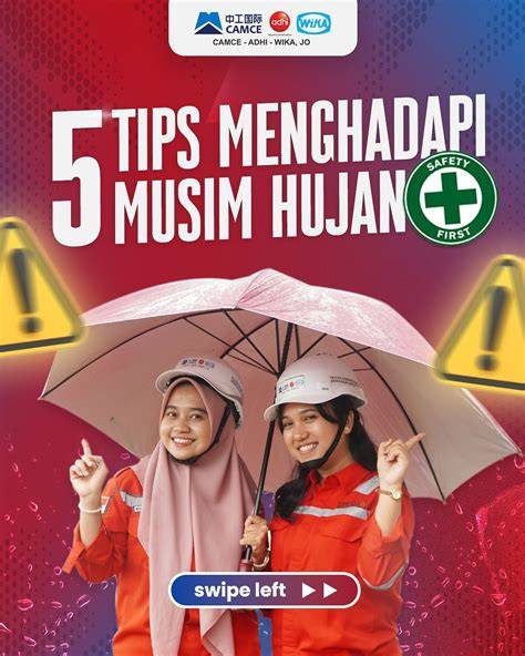 Galeri foto TOYO SLOT sehingga makin lezat Semangat safety saat hujan di di halaman acara